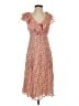 Old Navy Floral Red Casual Dress Size XS - photo 1