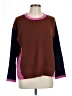 Ann Taylor LOFT Color Block Brown Pullover Sweater Size Lg Petite - photo 1
