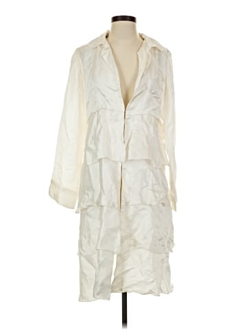 Chan Luu Long Sleeve Silk Top (view 1)