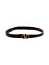 Valentino Burgundy Belt Size XXL (estimated) - photo 1