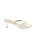Pelle Moda 100% Leather Ivory Sandals Size 7 1/2 - photo 1
