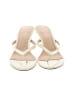 Pelle Moda 100% Leather Ivory Sandals Size 7 1/2 - photo 2