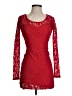 Material Girl Red 3/4 Sleeve Top Size S - photo 1