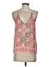 Ann Taylor LOFT 100% Polyester Orange Sleeveless Top Size S (petite) - photo 2