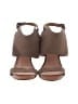 Halogen 100% Leather Tan Wedges Size 6 - photo 2