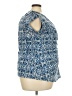 Rafaella 100% Polyester Blue Short Sleeve Top Size 3X - photo 4