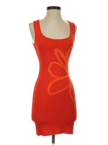 Flat White Cocktail Dress (view 1)