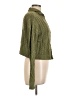 Hippie Rose 100% Acrylic Green Jacket Size L - photo 4