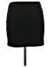 Ambiance Apparel Solid Black Casual Skirt Size L - photo 2