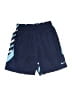 Nike 100% Polyester Graphic Blue Athletic Shorts Size S (kids) - photo 1