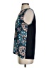 Ann Taylor LOFT 100% Polyester Teal Tank Top Size S - photo 5