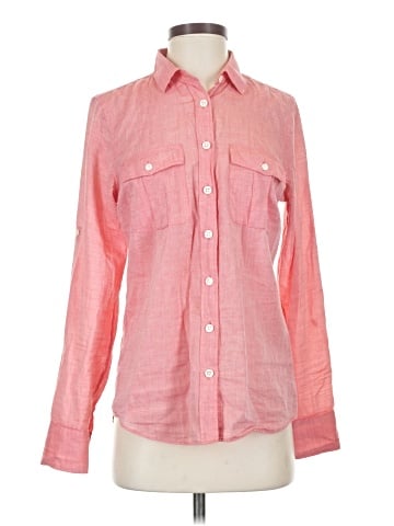 J.Crew Factory Store Long Sleeve Button-Down Shirt (view 1)