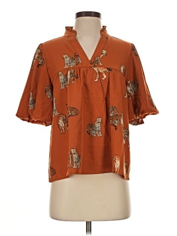 THML Short Sleeve Blouse (view 1)