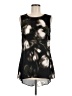 Simply Vera Vera Wang 100% Polyester Black Sleeveless Top Size M - photo 1