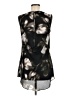 Simply Vera Vera Wang 100% Polyester Black Sleeveless Top Size M - photo 2