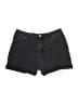 Shein Black Denim Shorts Size 1X - photo 1
