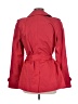 Coach 100% Cotton Red Trenchcoat Size M - photo 2