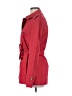 Coach 100% Cotton Red Trenchcoat Size M - photo 5