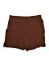 Wildfox 100% Rayon Solid Brown Shorts Size Med (2 or M) - photo 1
