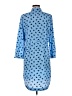 Spense 100% Polyester Blue Casual Dress Size 8 - photo 2
