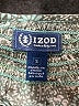 IZOD 100% Cotton Teal Short Sleeve Blouse Size S - photo 7