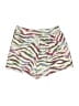 Secret Treasures Animal Print Ivory Shorts Size 4 - photo 2