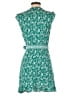 Ann Taylor LOFT 100% Rayon Paisley Green Romper Size 2 - photo 2