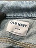 Old Navy 100% Cotton Blue Denim Jacket Size 6-12 mo - photo 3