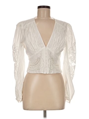FARM Rio Long Sleeve Blouse (view 1)