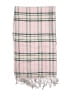 Pashmina 100% Pashmina Plaid Pink Scarf One size - photo 2