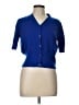Cos 100% Wool Blue Wool Cardigan Size L - photo 1