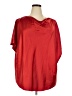 Universal Standard Red Short Sleeve Blouse Size 24 (XL) - photo 1