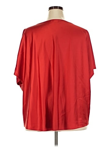 Universal Standard Short Sleeve Blouse (view 2)