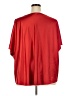 Universal Standard Red Short Sleeve Blouse Size 24 (XL) - photo 2