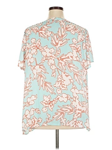 Worthington Short Sleeve Blouse (view 2)
