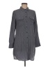 Equipment Houndstooth Gray Long Sleeve Button-Down Shirt Size M - photo 1