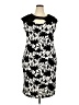 Ashley Stewart Graphic Black Cocktail Dress Size 22 Plus - photo 1