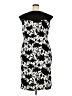 Ashley Stewart Graphic Black Cocktail Dress Size 22 Plus - photo 2