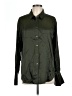 FRAME Green Long Sleeve Silk Top Size L - photo 1