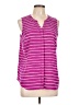Apt. 9 100% Polyester Pink Sleeveless Blouse Size L - photo 1