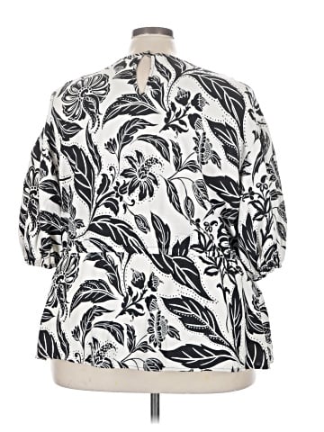 Who What Wear 3/4 Sleeve Blouse (view 2)