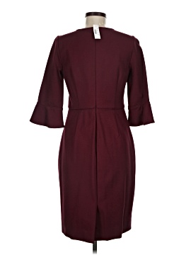j crew long sleeve sheath dress J.Crew + Long-sleeve dress in jersey crepe
