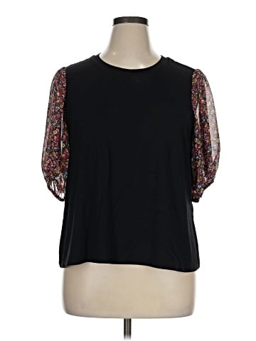 T Tahari Short Sleeve Top (view 1)