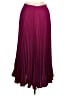 Boden 100% Polyester Solid Burgundy Formal Skirt Size 6 - photo 2