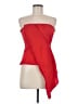 Zara 100% Polyester Red Sleeveless Top Size M - photo 1