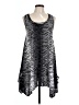 Isabella Rodriguez Animal Print Silver Casual Dress Size L - photo 1