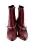 Journee Collection Burgundy Ankle Boots Size 9 - photo 2