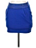 2b bebe Solid Blue Casual Skirt Size S - photo 1
