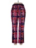 Crosby 100% Polyester Plaid Pink Casual Pants Size L - photo 2