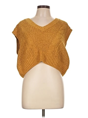 Pink Rose Sweater Vest (view 1)